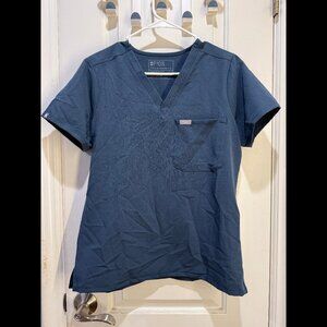 FIGS Catarina One-Pocket Scrub Top Dark Harbor - S Regular